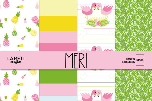 Download Tropical Party Printable Papers - Tropical party Collection