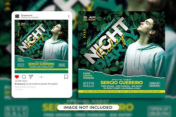 Download Tropical Party Flyer Template - Tropical party Collection