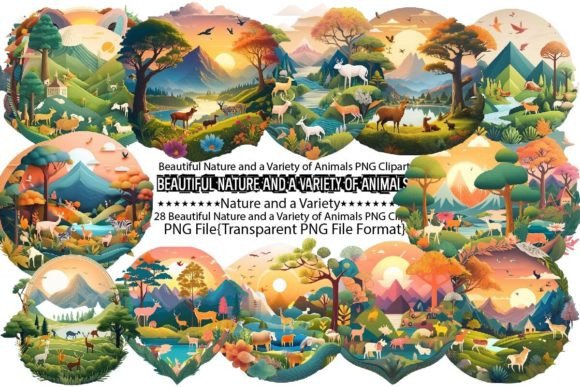 Download Beautiful Nature and a Variety of Animal - Premium Bundle