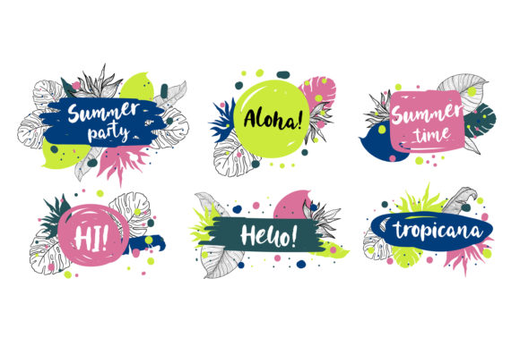 Download Speech Text Tropical Party. - Tropical party Collection