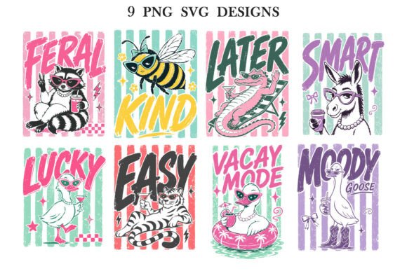 Download Later Gator SVG, Striped Animal PNG - Premium Resources